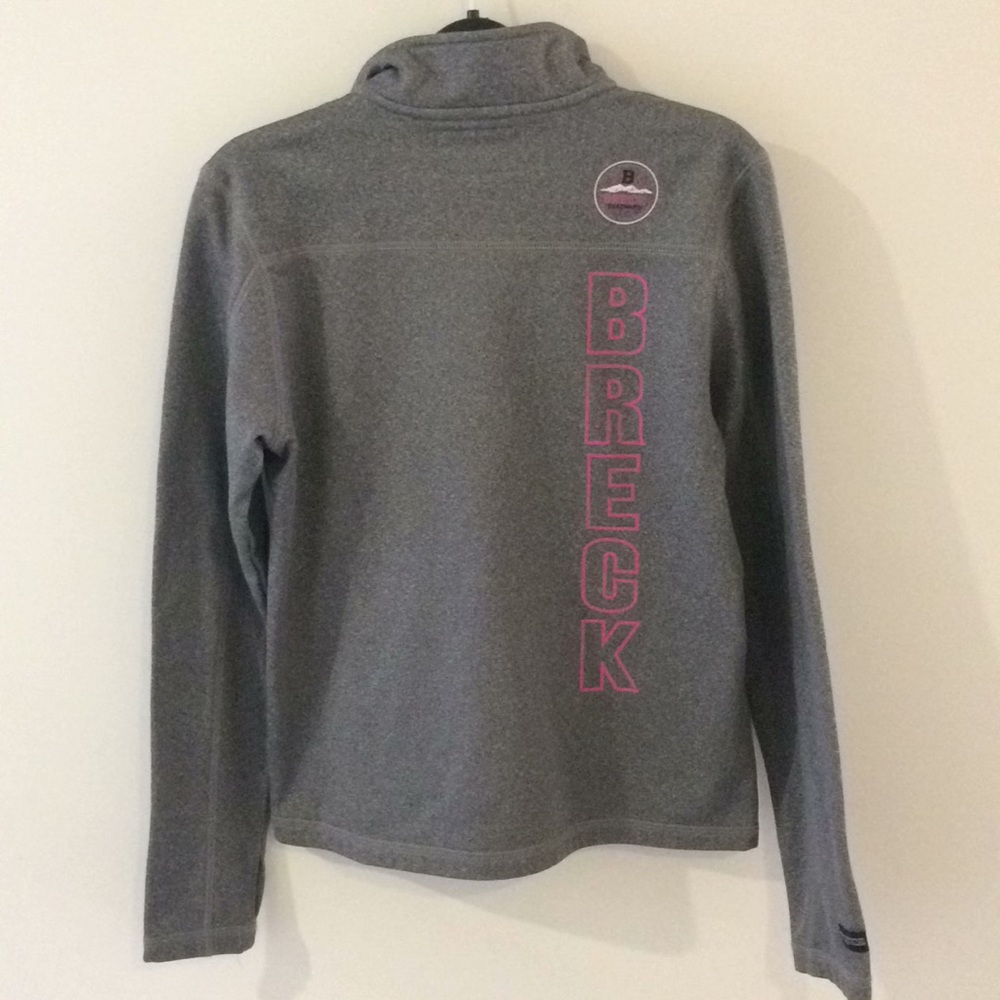 Jansport Breckenridge CO 1/4 Zip Fleece Pullover S Thumb Holes - Picture 6 of 6